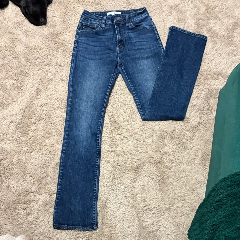 KanCan Women's Boot Cut Jeans - Indigo